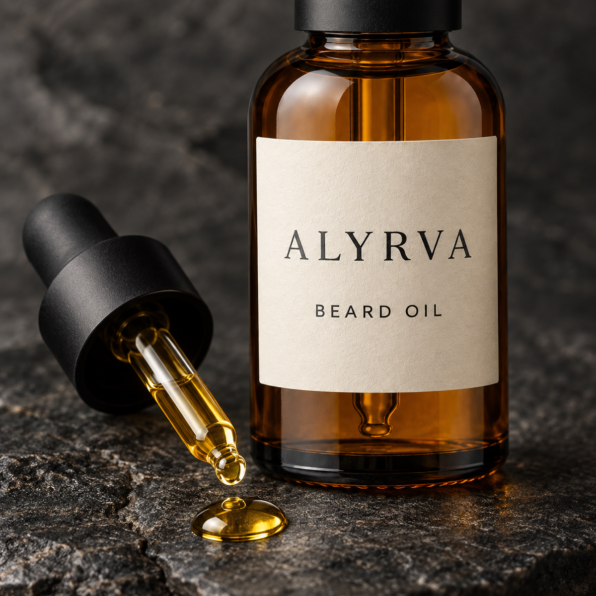 ALYRVA Beard Oil detail