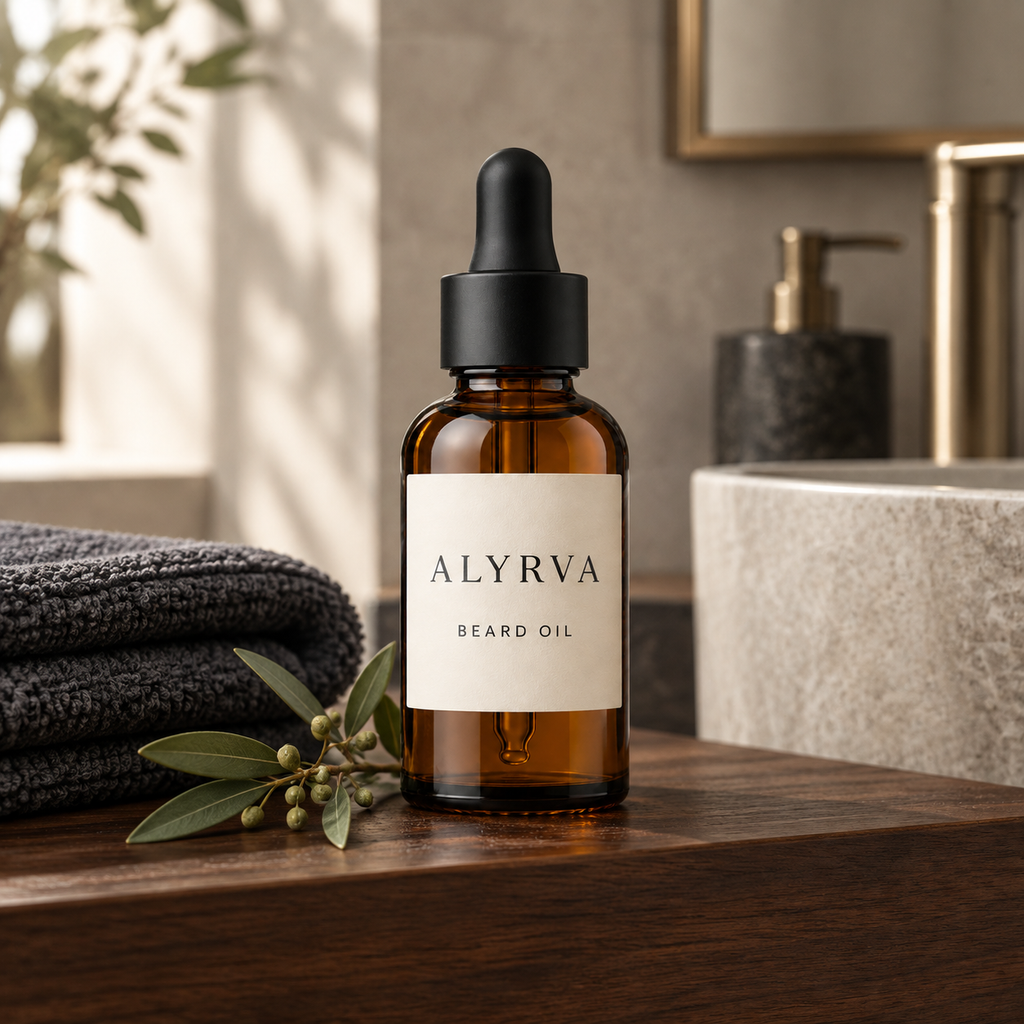 ALYRVA Beard Oil lifestyle