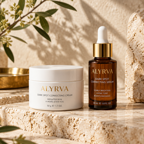 ALYRVA Dark Spot Routine Duo lifestyle
