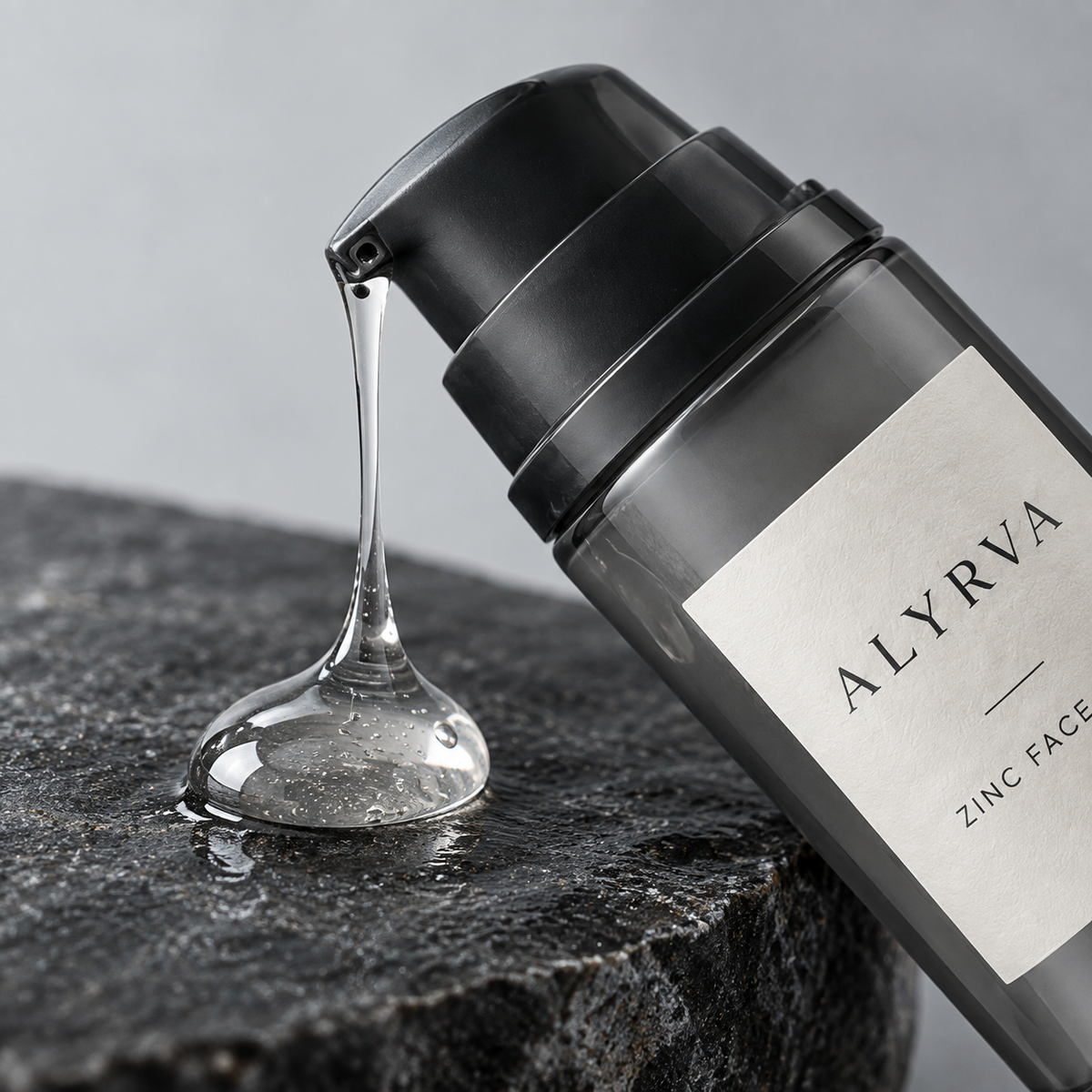 ALYRVA Zinc Face Gel detail